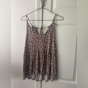 American eagle floral pattern top